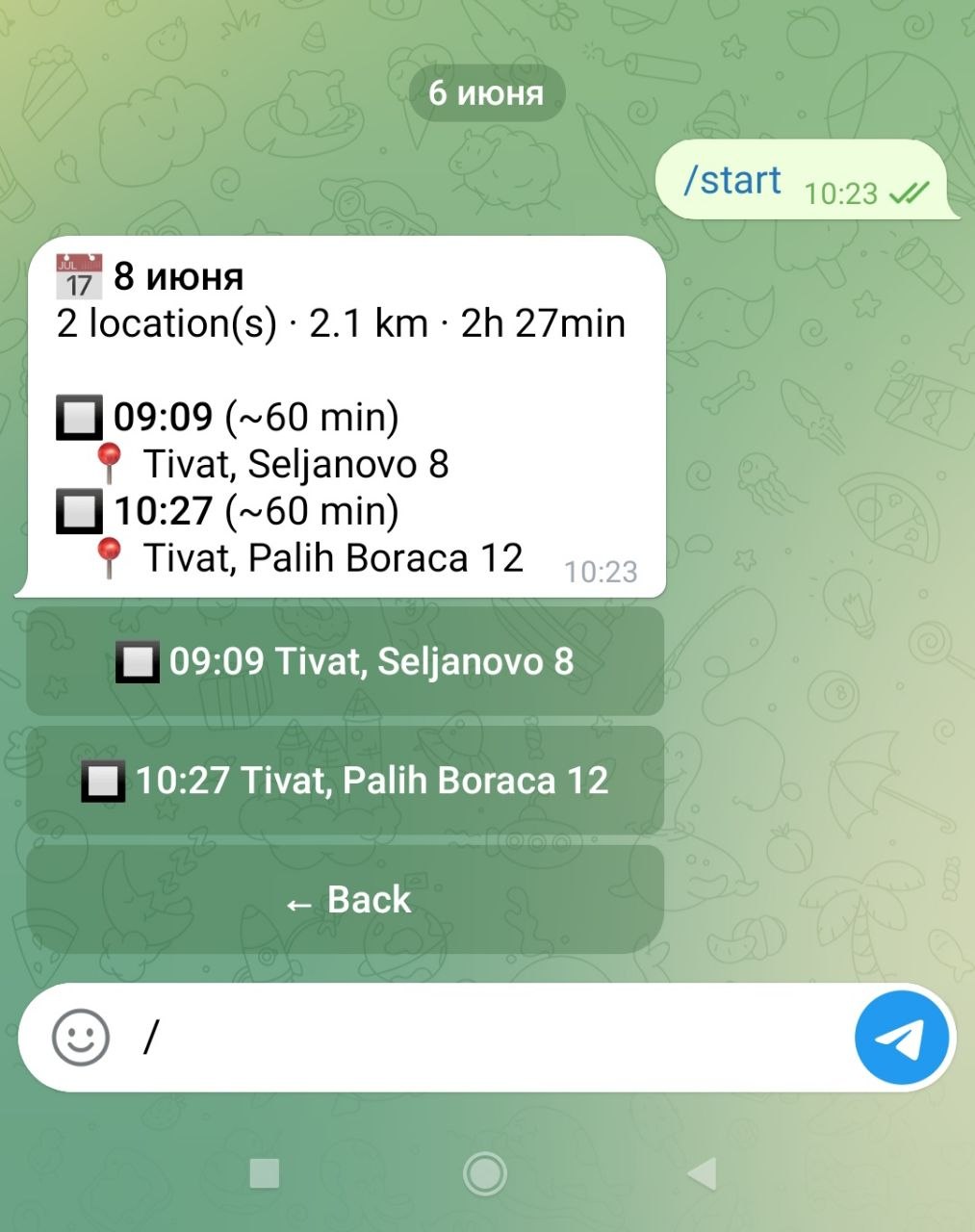 Telegram bot